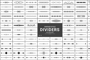 Geometric Lines Divider Designs, a Marketing Template by Photoshop Action
