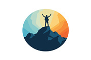 Mountain Explorer Silhouette Bundle, an Object Graphic by Gfx_Store (Thumbnail 8 of 13)