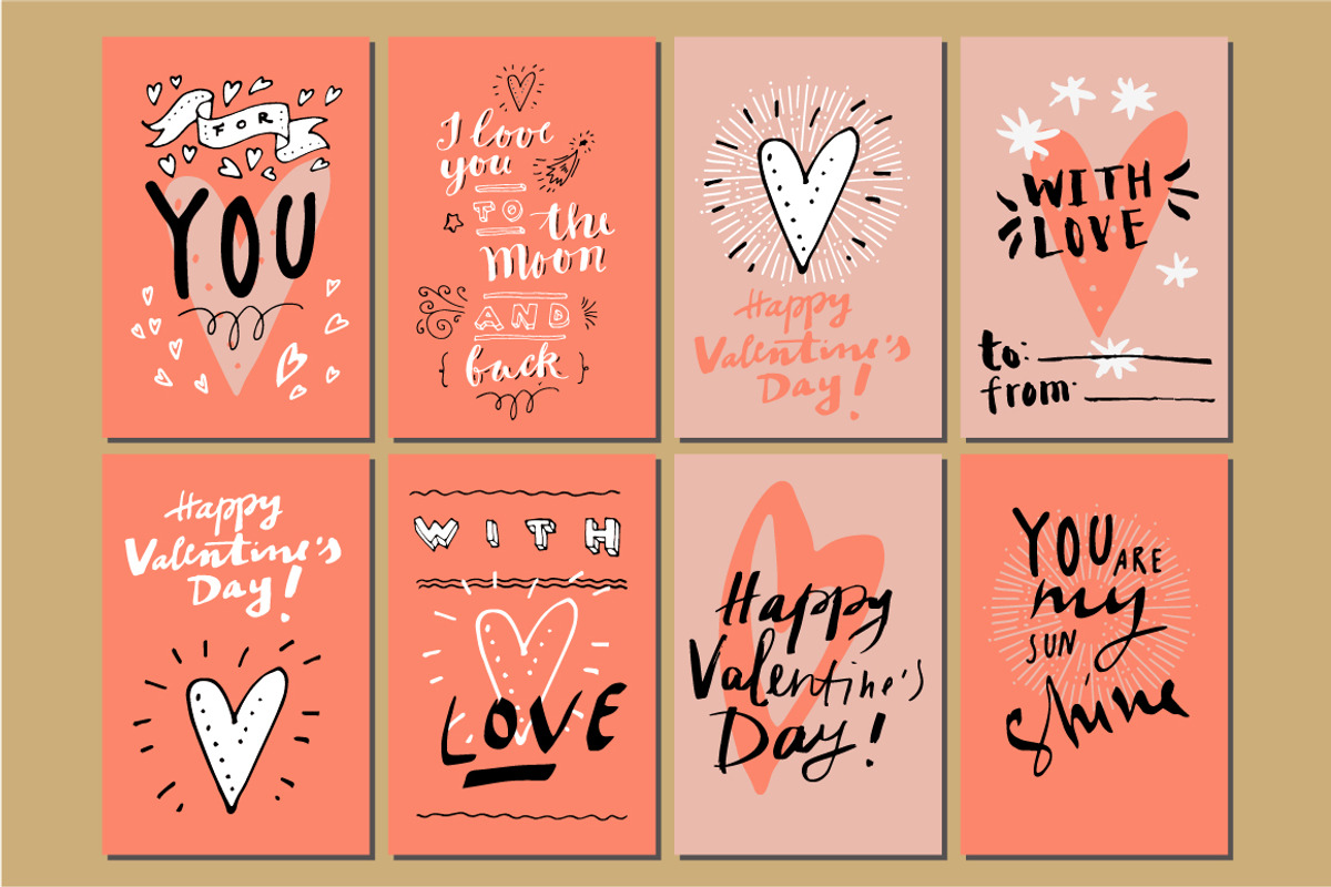 Valentine's Day Set, a Decorative Illustration by Soulful Vectors (Photo 5 of 5)