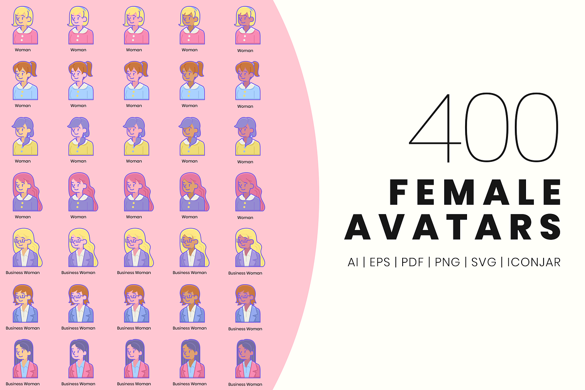 795 Diversity Avatars, an Outline Icon by Flat Icons (Photo 2 of 15)