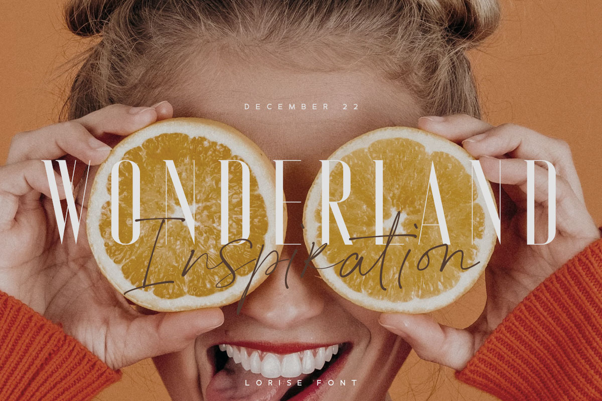Lorise Font, a Sans Serif Font by vuuuds (Photo 15 of 21)