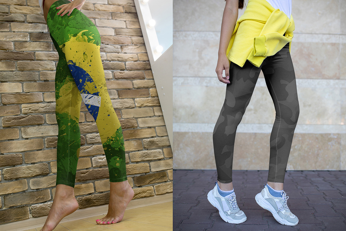 100 Leggings Mock-Up #20, a Bottom Mockup by Freeman Studio (Photo 33 of 58)