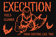 Greems - Doombringer Display Font, a Sans Serif Font by riff.type (Thumbnail 10 of 10)