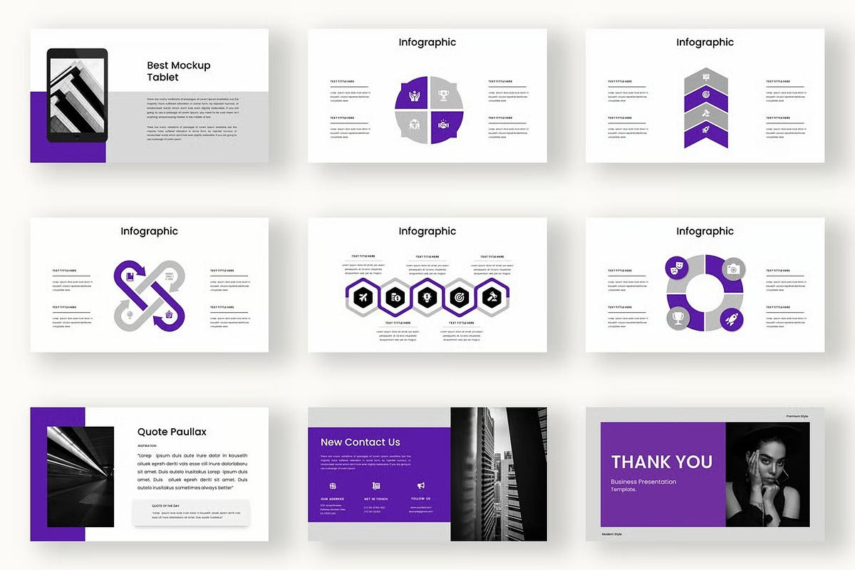 Paulax – Business Google Slide, a Presentation Template by kreatifreya (Photo 5 of 5)