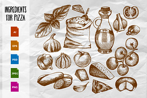 Ingredients for Pizza