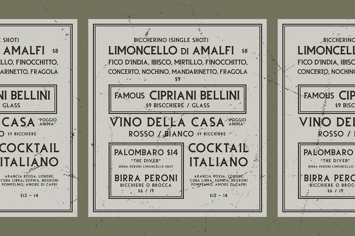 Stillhouse - Textured Vintage Font, a Serif Font by Surplus Type Co (Photo 9 of 9)