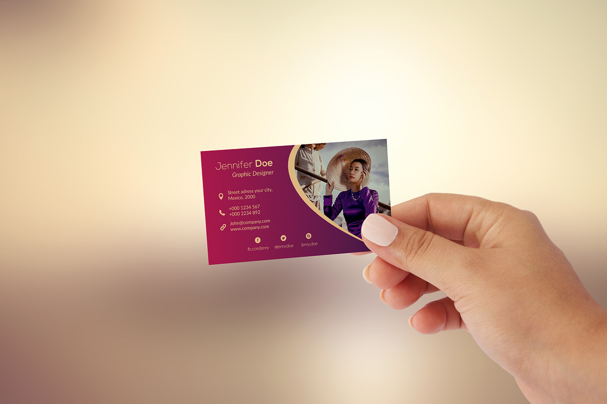 Business Card Creative, a Business Card Template by DesignsStore (Photo 2 of 2)