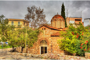 Church of the holy apostles in athens greece featuring athens, church, and, an Architecture Photo by Leonid Andronov