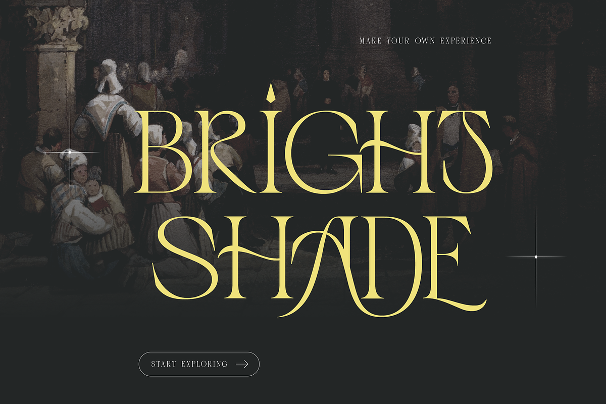 Bright Shade - Modern Serif Display, a Serif Font by Namara Creative Studio (Photo 12 of 12)