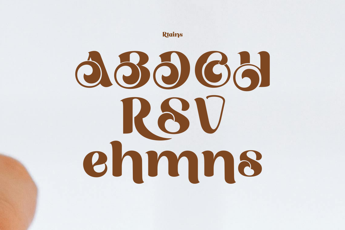 Rtains, a Sans Serif Font by zaaintype (Photo 10 of 12)