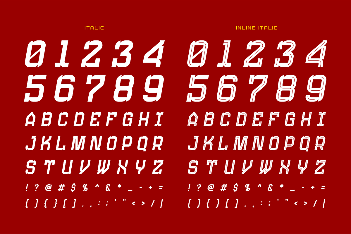 Wingers, a Sans Serif Font by KURO (Photo 3 of 6)