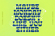Cosmo Bones - Reverse Display Font, a Font by Letterhend Studio (Thumbnail 2 of 7)