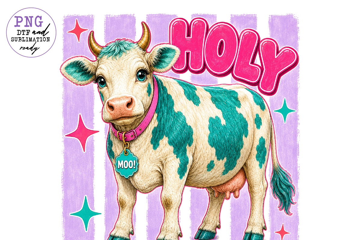 Funny Striped Animal Hand Drawn, an Animal Illustration by CreationArt (Photo 6 of 15)