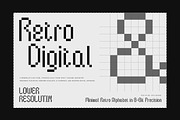 Byte Square Pixel Typeface, a Sans Serif Font by Letterhend Studio (Thumbnail 3 of 12)