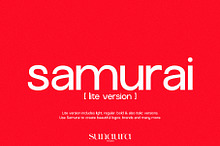 Samurai Lite Pack (6 Fonts)