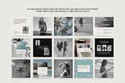 1500 Aesthetic Instagram Templates, a Social Media Template by Instprofi | Studio Estimo (Thumbnail 12 of 60)