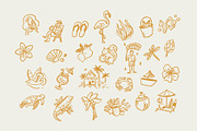 Tropical Aesthetic Pack, an Illustration by Skilline Supply Co. (Thumbnail 4 of 15)