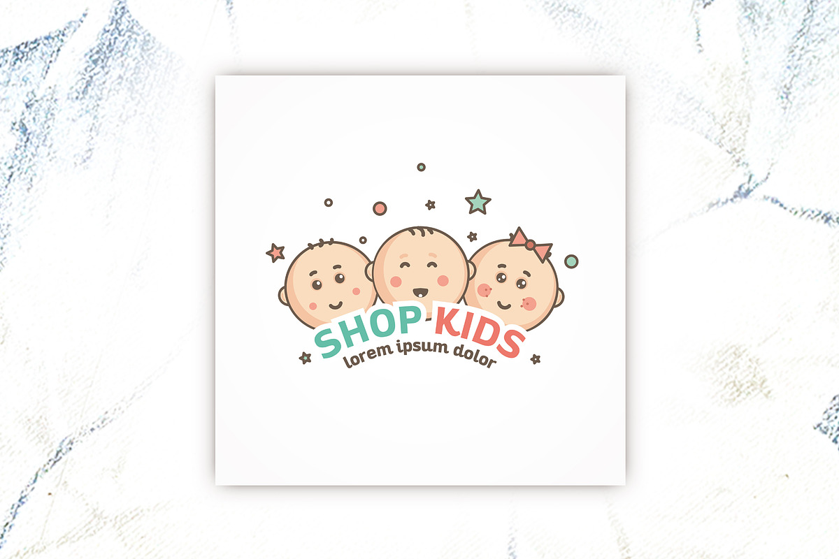 kids logo design template, a Branding & Logo Template by logika 600