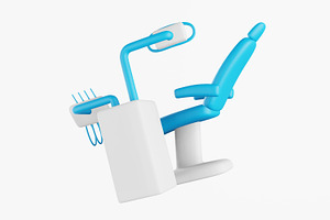 Dental Chair 3D Model