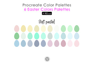 Easter Procreate Color Palettes