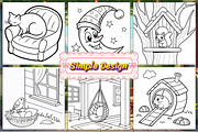 Bold and Easy Comfy Days, an Animal Illustration by Ink Gallery (Thumbnail 3 of 4)