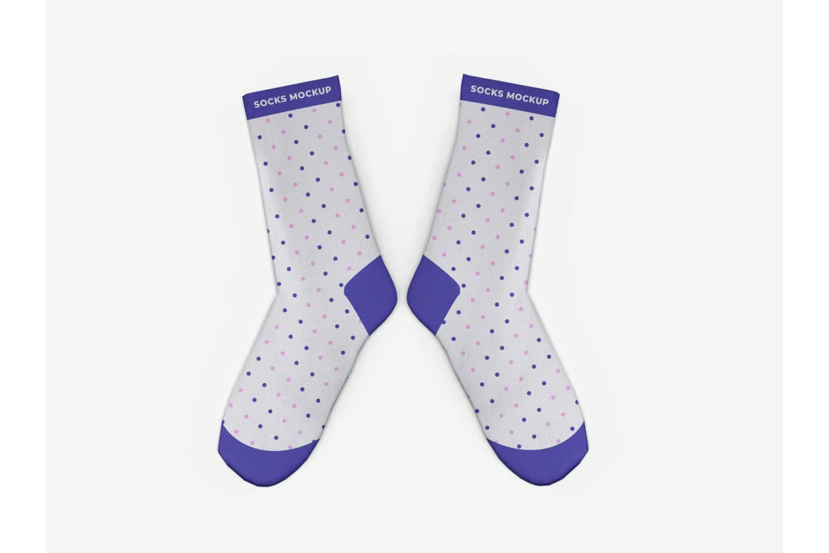 Socks Mockup Template Set, an Advertising Mockup by DesignRushMarket (Photo 8 of 11)
