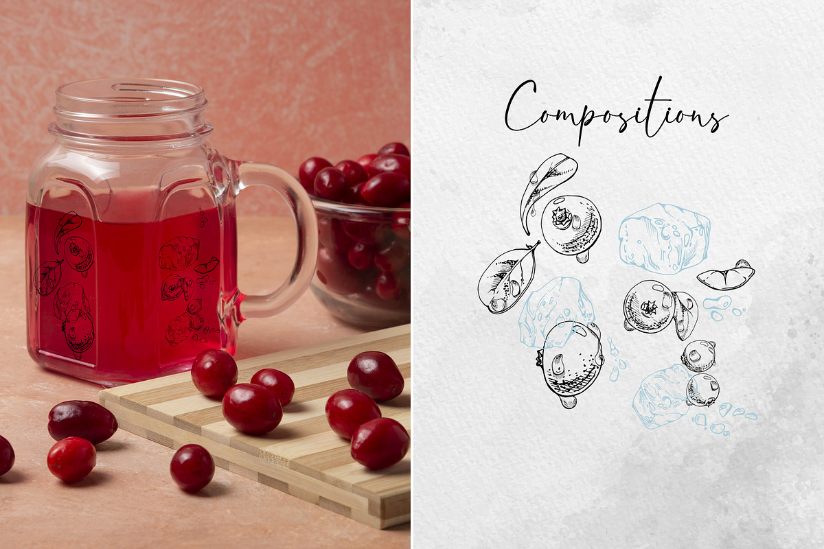 Cranberry drops, a Food Illustration by MsFlaffy (Photo 2 of 10)