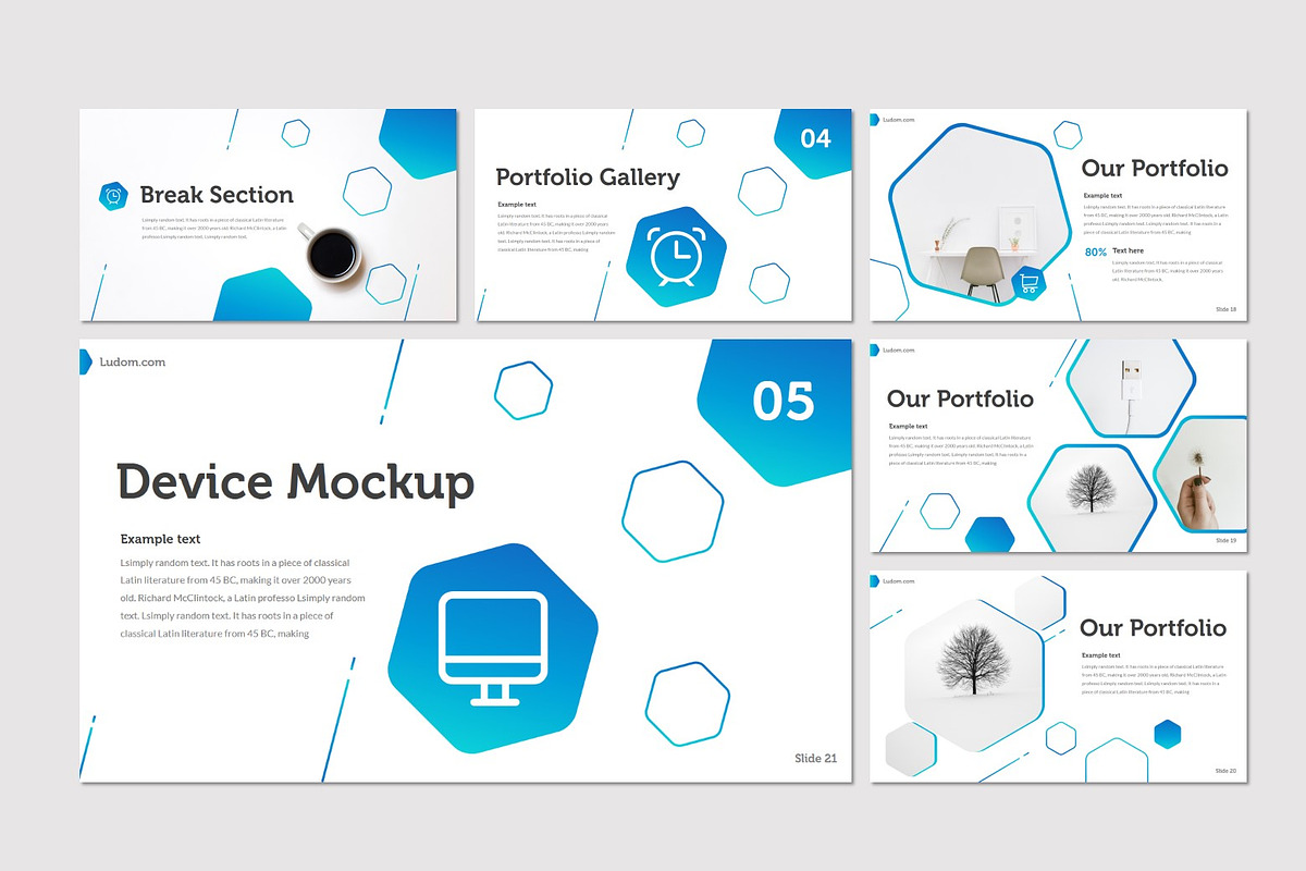 Ludom - Powerpoint Template, a Presentation Template by inspirasign