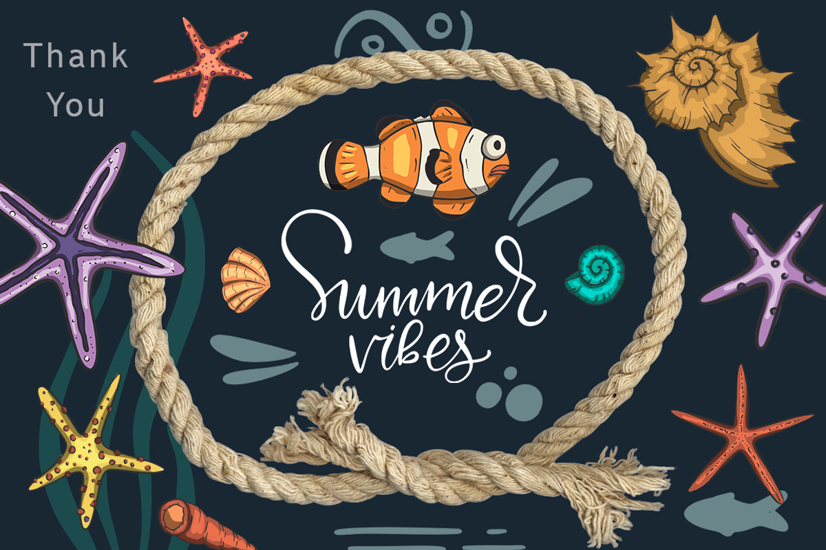 Under the sea. Big graphic set., an Animal Illustration by Red Ink (Photo 10 of 10)