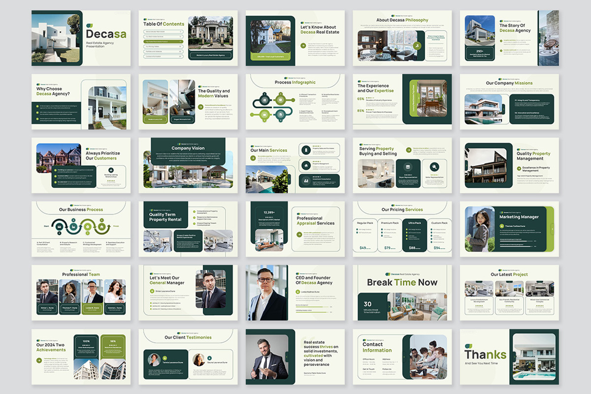 Decasa Real Estate Agency GSlides, a Presentation Template by kerismaker (Photo 9 of 10)
