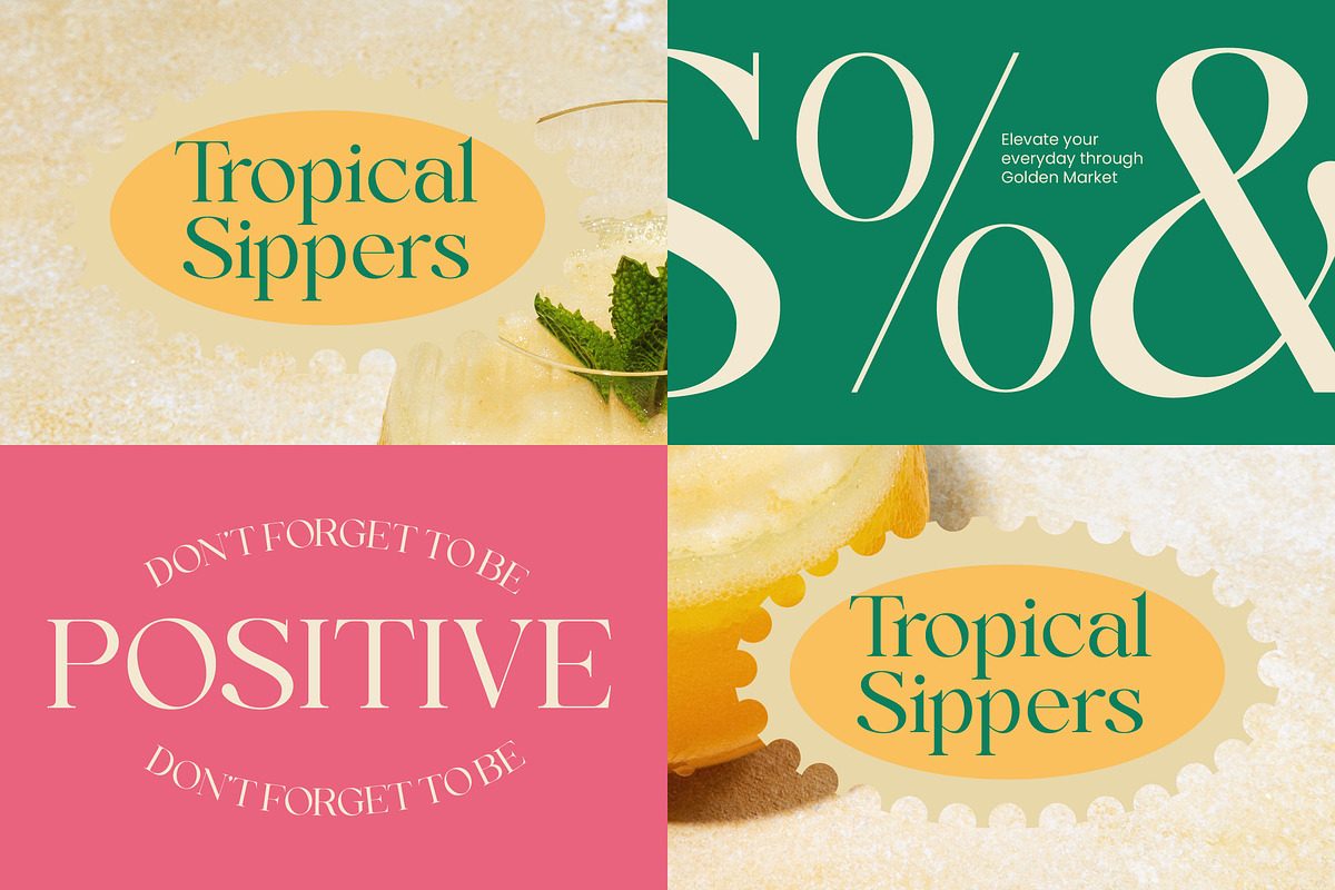 Market Golden Elegant Serif Font, a Serif Font by timelesstype.co (Photo 3 of 15)