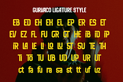 Gurvaco - Modern Condensed Font, a Sans Serif Font by RagamKata (Thumbnail 10 of 10)