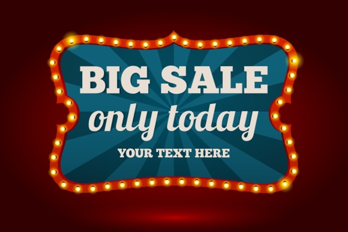 Neon advertising sign preview 2