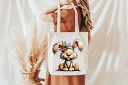 Whimsical Easter Clipart, an Illustration by designcity5 (Thumbnail 5 of 5)