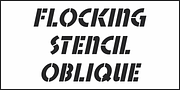 Flocking Stencil JNL, a Font by Jeff Levine Fonts (Thumbnail 4 of 5)