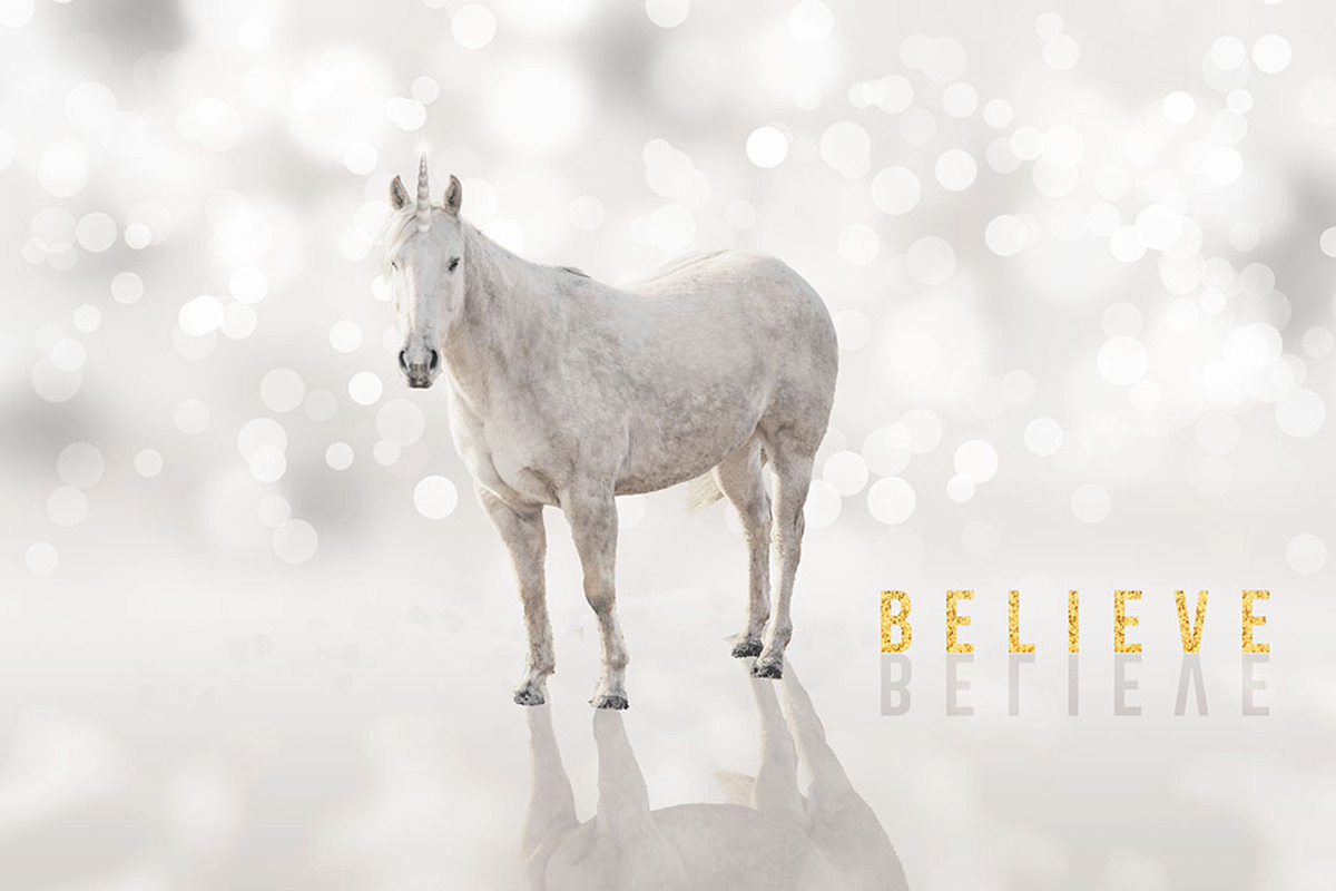 Unicorn Overlays - 5 PNGs - preview 4