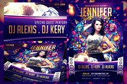 Special My Birthday Flyer Template, a Flyer Template by InTheSky15 (Thumbnail 4 of 4)