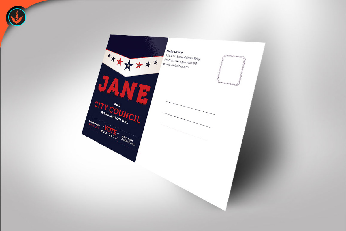 Political Flyer Template 5, a Flyer Template by SeraphimChris (Photo 4 of 5)