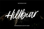 Hillbear - Handbrush Script Font, a Script Font by StringLabs (Thumbnail 1 of 7)