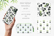 Panda Watercolor illustrations, an Animal Illustration by Fedulova Art (Thumbnail 9 of 11)