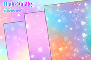 Valentine Bokeh Background, a Decorative Illustration by Digital Studio (Thumbnail 3 of 15)