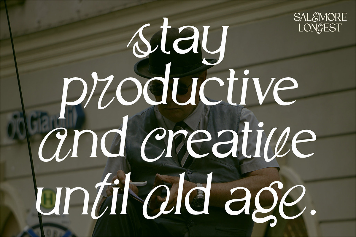 VT Salemore Longest Font Combination, a Serif Font by ViactionType (Photo 10 of 13)