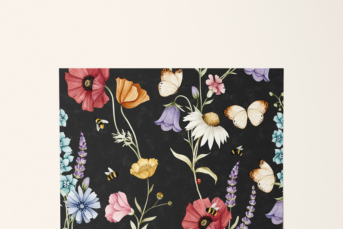 Watercolor Botanical Wildflowers Set, a Decorative Illustration by Carol Lozove (Photo 33 of 36)