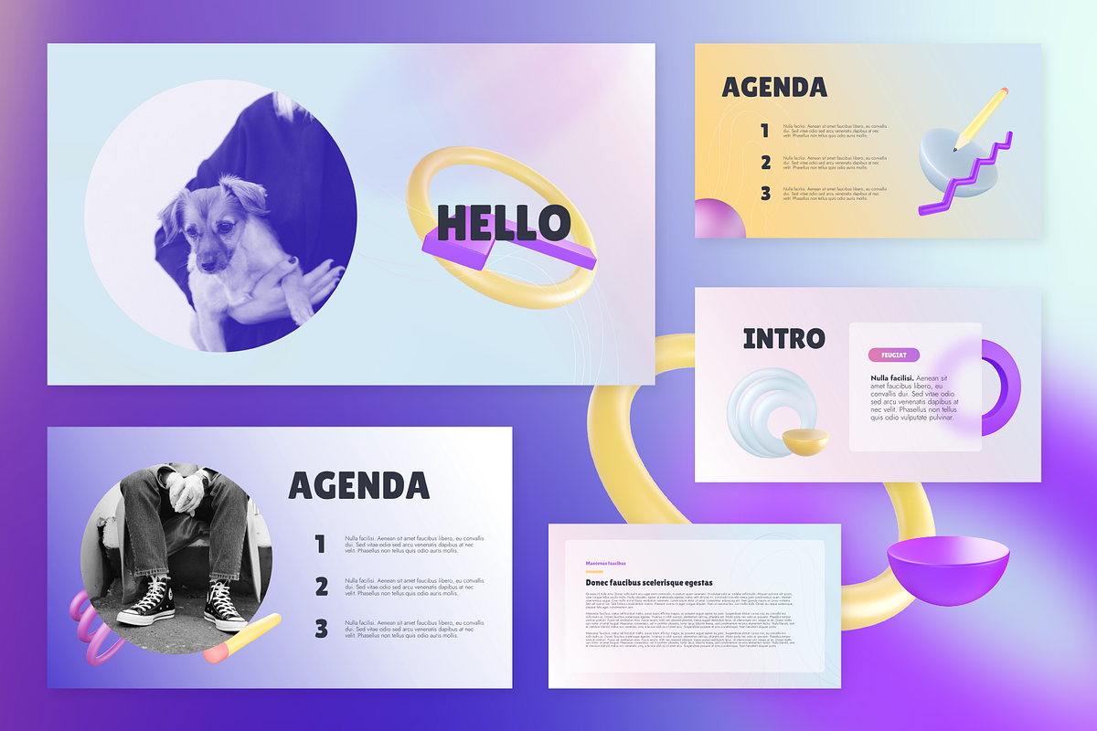 Volumetric 3D - PowerPoint Template, a Presentation Template by chio.design - Khalay Chio (Photo 3 of 16)