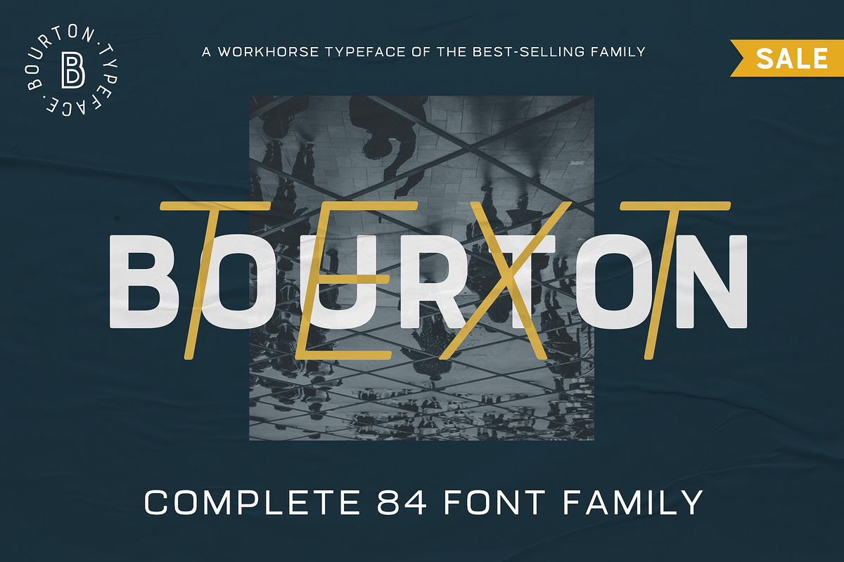 60% OFF Bourton Text Typeface, a Sans Serif Font by Kimmy Design (Photo 1 of 15)