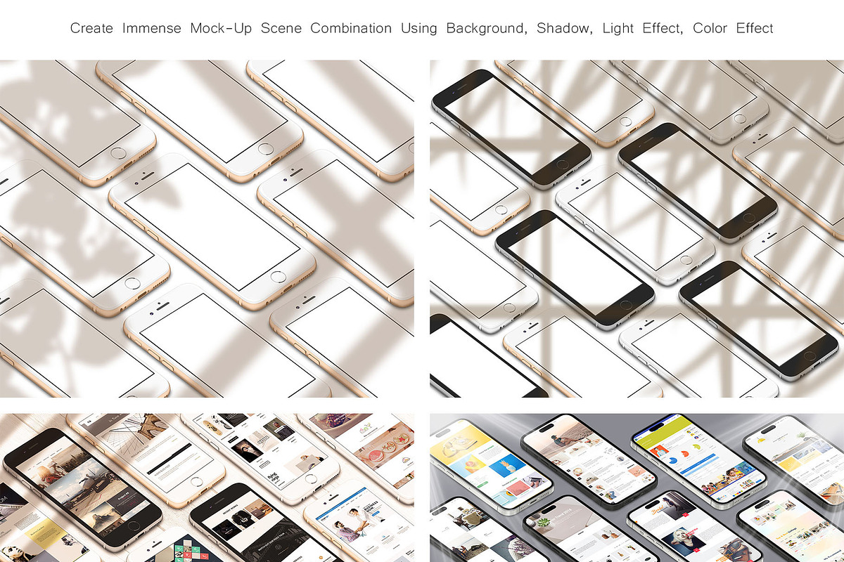 ALL 3D iPHONE MOCK-UP BUNDLE VOL-I1, an iPhone Mockup by Graphicsworld125 (Photo 7 of 20)