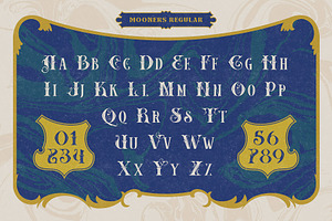 Mooners - Victorian Typeface