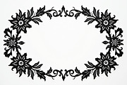 Ornamental Silhouette Frame Pack, an Illustration by BIPLOB EXPERT (Thumbnail 4 of 9)