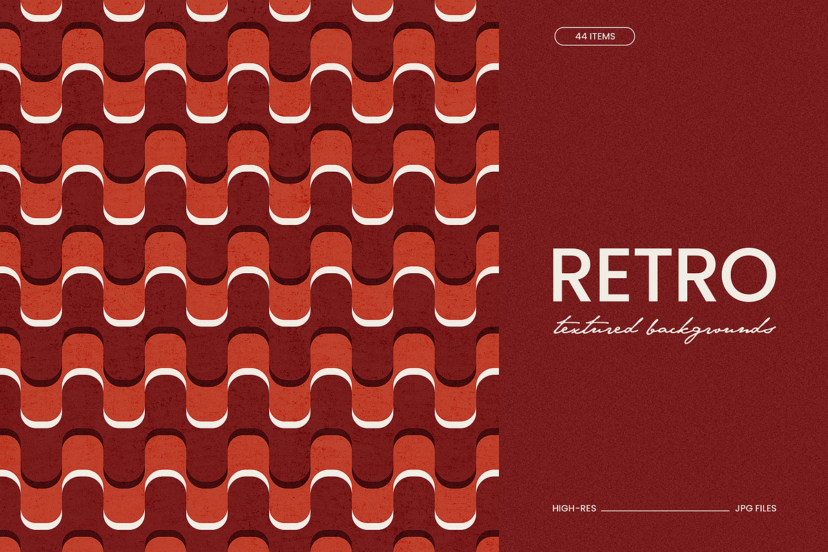 Retro Groovy Backgrounds, a Background Graphic by May Motif (Photo 16 of 20)