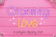 CHARMING LOVE - DISPLAY CUTE FONT, a Symbol Font by Ingat Sahabat (Thumbnail 1 of 4)